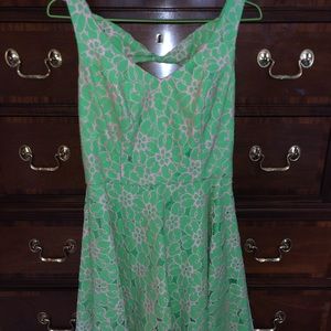 Green and pink Lilly Pulitzer Dress